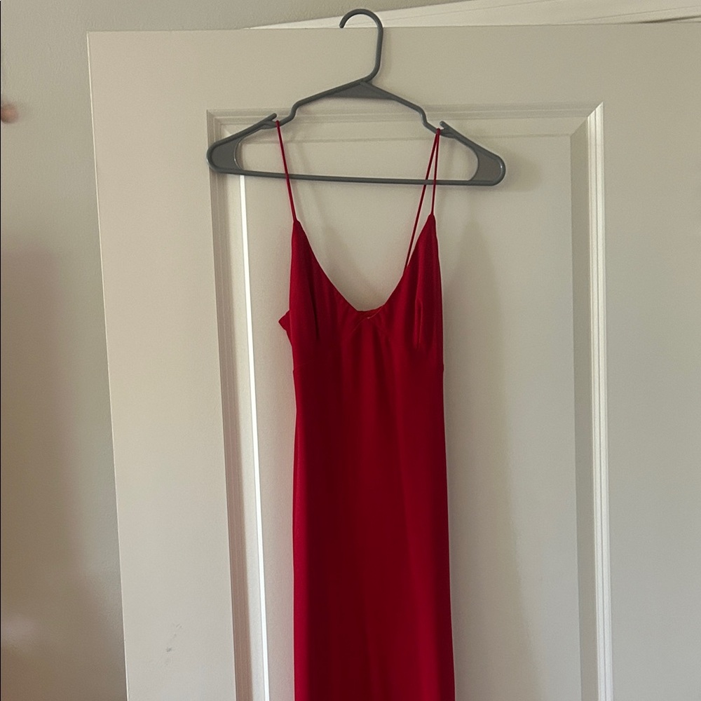 Superdown Red Maxi Dress